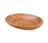 Saniclass Pesca Bamboo Vasque à poser - 60x40x14.6cm - ovale - Bois de bambou - BMBS-N166