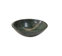 Saniclass Pesca Indian Green Vasque à poser - 43x43x13.5cm - rond - marbre - vert BMSB-014