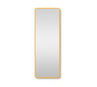 Saniclass Retro Line 2.0 Rectangle Miroir rectangulaire 140x50cm arrondi cadre Or mat SW6-G