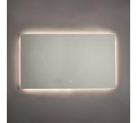 Saniclass Squared Miroir de salle de bains - 120x70cm - éclairage LED indirect - interrupteur tactile - chauffage miroir JG2112-12070