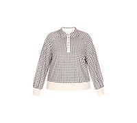 SANIKA Sweat-shirt mastic / sable / noir / blanc, Taille XXL