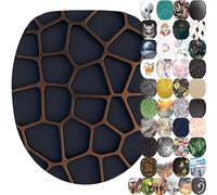 Sanilo Abattant WC avec frein de chute et libération rapide, Siège de WC amovible par simple pression sur un bouton, Montage facile par le haut (Mesh)