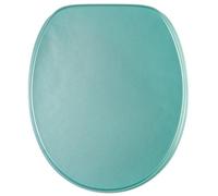 Sanilo Abattant WC frein de chute, Grande sélection de lunettes de toilette avec abaissement automatique, Fixation facile (Turquoise Scintillement)