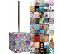 Sanilo Brosse WC - Nombreuses belles brosses de toilette au choix - Qualité supérieure - Design élégant (colibri)