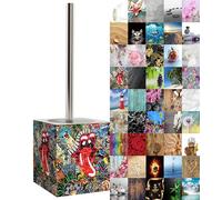 Sanilo Brosse WC, nombreuses belles brosses WC au choix, qualité supérieure, design élégant (graffiti)