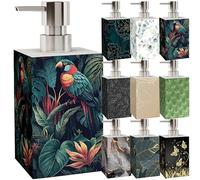 Sanilo Distributeur de Savon Haut de Gamme, Grande sélection, Design élégant, Chic, Un bel accroche-Regard pour la Salle de Bain (Exotique)