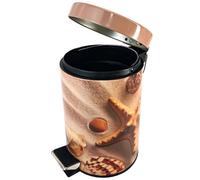 Sanilo Poubelle de Salle de Bain 3L avec système d’abaissement automatique - Sanibel