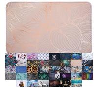 Sanilo Tapis de Salle de Bain, Grande sélection de Beaux Tapis de Douche, Absorbant, Antidérapant, Très Doux, Sèche Rapidement, Lavable (Hosta, 50 x 80 cm)