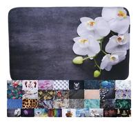 Sanilo Tapis de Salle de Bain, Grande sélection de Beaux Tapis de Douche, Absorbant, Antidérapant, Très Doux, Sèche Rapidement, Lavable (Pretty, 70 x 110 cm)