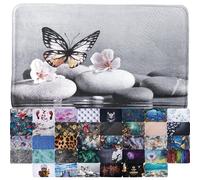 Sanilo Tapis de Salle de Bain, Grande sélection de Beaux Tapis de Douche, Absorbant, Antidérapant, Très Doux, Sèche Rapidement, Lavable (Vanesa, 50 x 80 cm)