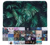 Sanilo Tapis de Salle de Bain, Grande sélection de Beaux Tapis de Douche, Absorbant, Antidérapant, Très Doux, Sèche Rapidement, Lavable (Palmdream, 50 x 80 cm)