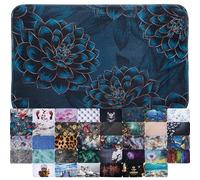 Sanilo Tapis de Salle de Bain, Grande sélection de Beaux Tapis de Douche, Absorbant, Antidérapant, Très Doux, Sèche Rapidement, Lavable (Dahlia, 50 x 80 cm)