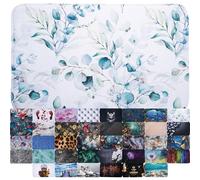 Sanilo Tapis de Salle de Bain, Grande sélection de Beaux Tapis de Douche, Absorbant, Antidérapant, Très Doux, Sèche Rapidement, Lavable (Eucalyptus, 50 x 80 cm)