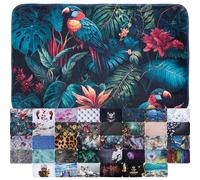Sanilo Tapis de Salle de Bain, Grande sélection de Beaux Tapis de Douche, Absorbant, Antidérapant, Très Doux, Sèche Rapidement, Lavable (Exotique, 50 x 80 cm)