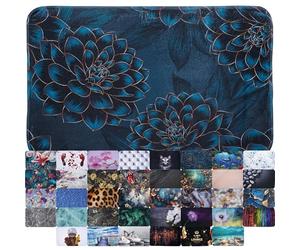 Sanilo Tapis de Salle de Bain, Grande sélection de Beaux Tapis de Douche, Absorbant, Antidérapant, Très Doux, Sèche Rapidement, Lavable (Dahlia, 50 x 80 cm)