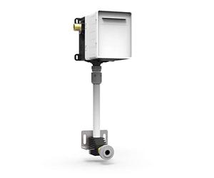 Sanit 03.955.0000 Urinal Bac à eau pour culture humide avec système de vidange 1-10 bar et tuyau d'évier 50 cm Gris