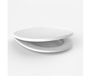 Sanit 1900 siège WC 56054010000 ( Samba ), charnières en acier inoxydable, blanc alpin