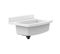Sanit 60.013.01.0099 Maxi Lavabo en plastique résistant aux chocs Blanc 33 l