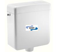 Sanit Citerne ABU junior 6 L Tiefhängend Avec Angle Valve Blanc Touche Économie