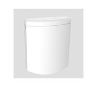 Sanit Citerne Bonito (6-9L) de Position Basse Avec Angle Valve Blanc