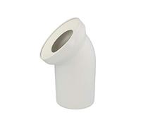 SANIT Coude de raccordement pour WC - 45 g - DN100 - Blanc.