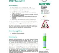 Sanit Fauch 610 Nettoyant spécial pour appareils à gaz 600 ml aérosol