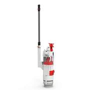 Sanit K13027 Neo 03.982.00.000 Siphon Universel pour Chasse d'eau avec Accessoires, Gris, mediana