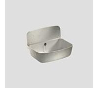 Sanit match0 60001B60099 granit, avec Sanit éclaboussures paroi arrière, avec trop-plein