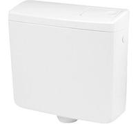 Sanit Réservoir de chasse à poser H38xB43xD14cm avec robinet d'arrêt Blanc 209190501