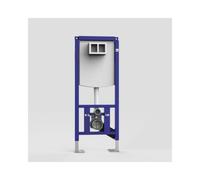 Sanit Element INEO Plus 90.724.00.00 Cadre mural pour WC sans plaque de déclenchement 2 quantités Gris