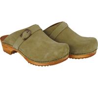Sanita Clogs Femme sabot ouvert Wood-Hedi Open Green EUR 36