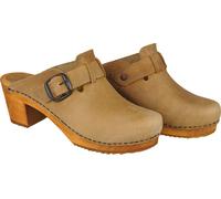Sanita Clogs Femme sabot ouvert Wood-Malulo Square Open Nature EUR 41