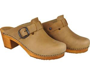 Sanita Clogs Femme sabot ouvert Wood-Malulo Square Open Nature EUR 42
