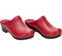 Sanita Femme Sabot ouvert Original-Sonja Pu Open Red EUR 35