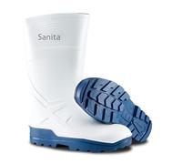 Sanita Omega Bottes en caoutchouc PU O4, Blanc., 37 EU