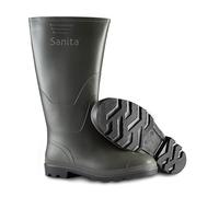 Sanita Varto Bottes mi-hautes en PVC CE, vert, 42 EU