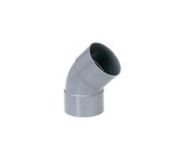 Sanitaire Service Coude, PVC, F/F, 45° Angle, 40mm Diamètre