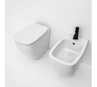 SANITAIRES ENCASTRÉS EN CÉRAMIQUE BLANC MAT MOZART