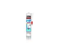 Rubson Mastic sanitaire Bain & Cuisine Express – Longue durée Séchage 1h Blanc 280 ml
