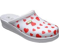 Sanital Light 1350 - Pantoufle en Cuir, Légère et Confortable, Semelle Rembourrée Anti-choc, Empeigne Perforée Respirante, 100% Fabriqué en Italie, Il est Recommandé d’Acheter une Taille de Plus, 40