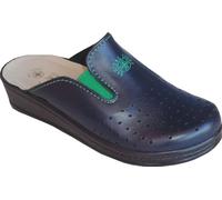 Sanital Light 1352 - Chaussons en cuir, léger et confortable, semelle intérieure rembourrée anti-choc, tige perforée respirante, artisanat italien. Nous vous recommandons d'acheter une taille plus