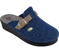 Sanital Light Chausson femme en Laine 385 - Bleu/Beige 42