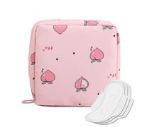 Sanitary Napkin Bag - Oxford Cloth Storage Pouch, Multi-Functional Zipper Organizer, Durable And Lightweight, Perfect For Sanitary Pads, Nursing Pads, Travel, Hotels, School, Business Trip