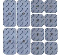 Sanitas/Beurer - 12 électrodes mixtes compatibles Sanitas SEM 40/41/42/43/44 et Beurer EM40/41/49/80 TENS-EMS - Connecteurs snap