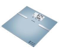 SANITAS Pèse-personne Bluetooth SBF 73 (bleu)