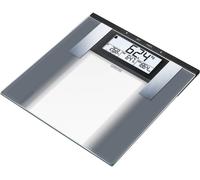 Sanitas SBG 21 Balance d'analyse corporelle 764.35 numérique Plage de pesée (max.)=180 kg gris, verre