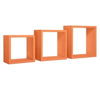 SANITEC Lot de 3 Cubes de décoration de Cauchemar Orange