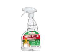 SANITERPEN Destructeur d'Odeurs Animaux - Spray 750 ml Menthe-Eucalyptus | Prêt à l'emploi, fabriqué en France, usage domestique et élevage, tapis et moquettes, parfum frais durable