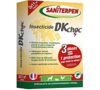 SANITERPEN DK CHOC 3x 60 ml- Insectiside - Prévention maladie, élimine insectes, action longue durée,