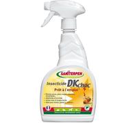 SANITERPEN DK CHOC 750 ml - Insectiside - 750 ml - Élimine les insectes volants et rampants , action longue durée, Pin des Landes
